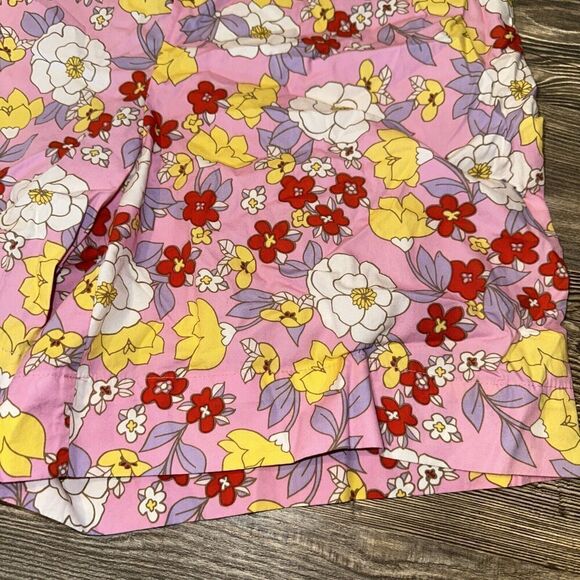VERO MODA Taya Floral Cotton Shorts In Prism Pink ~ 100% Cotton. Size Medium. 12 - Picture 4 of 12